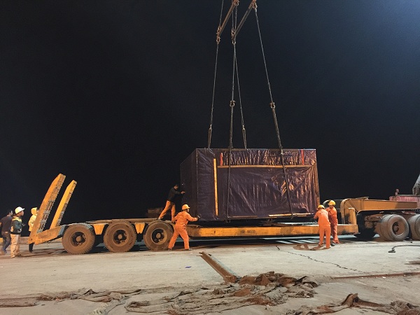 Break-bulk cargo transport