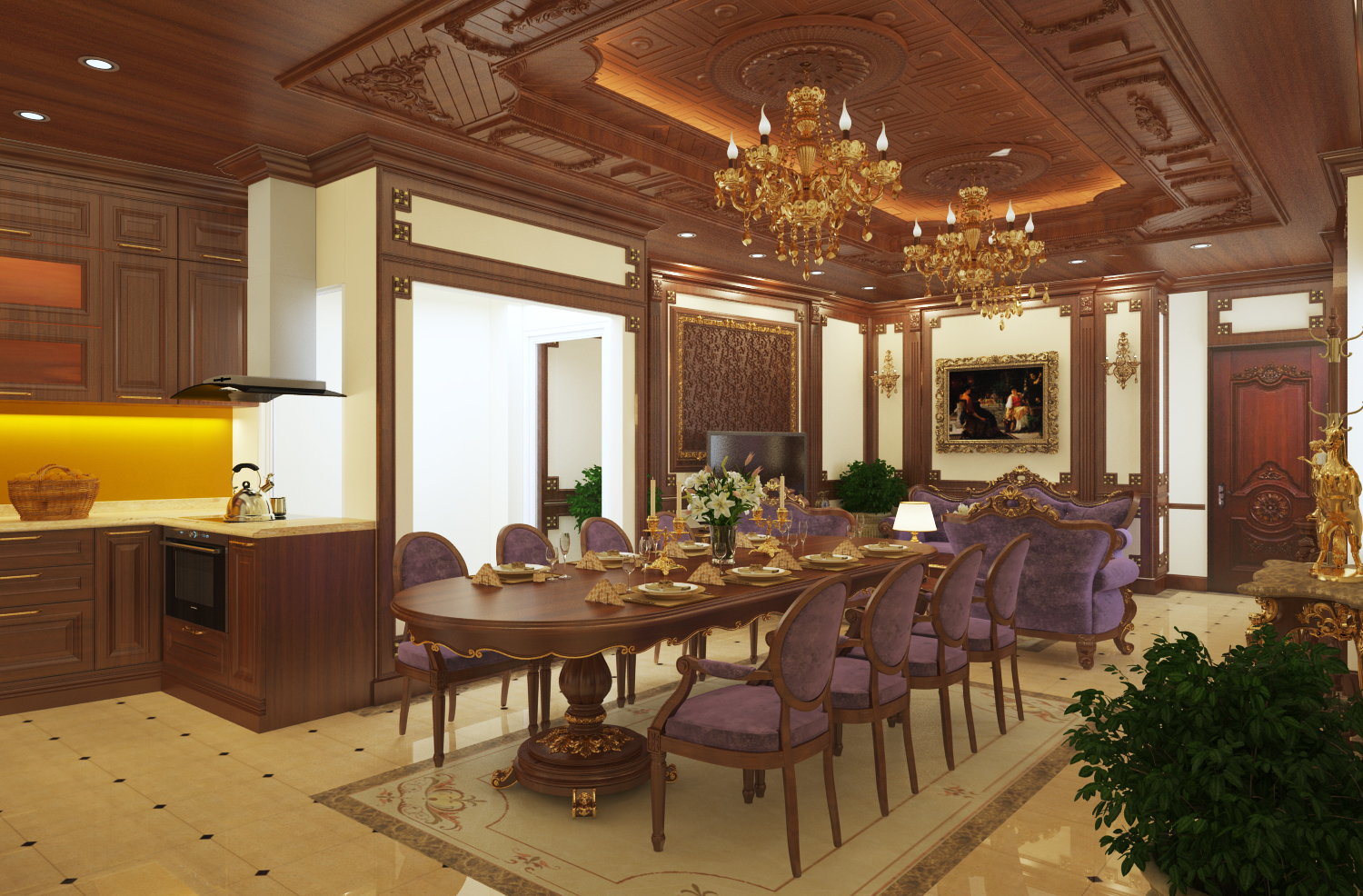 Villa furniture design