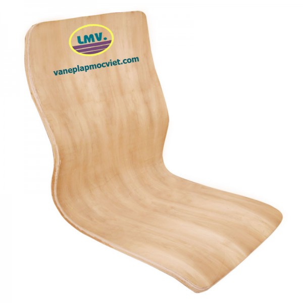 Upholstered plywood chair
