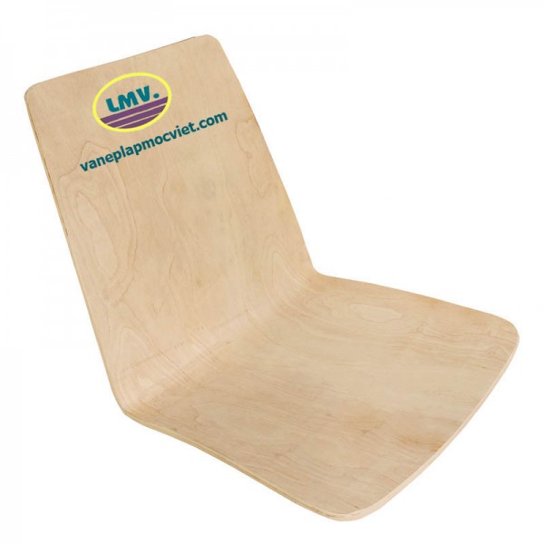 Upholstered plywood chair