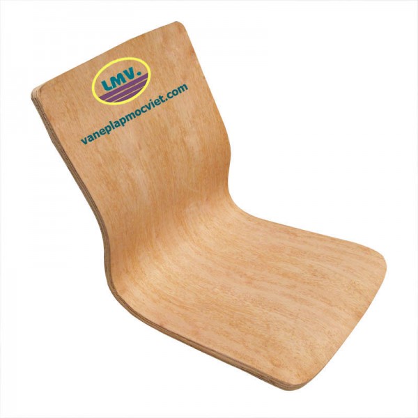 Upholstered plywood chair