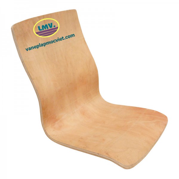 Upholstered plywood chair
