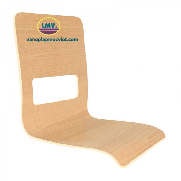 Veneer plywood chair