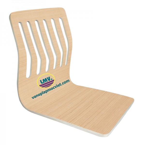 Veneer plywood chair