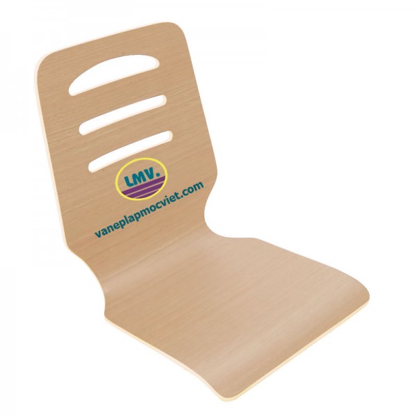 Veneer plywood chair