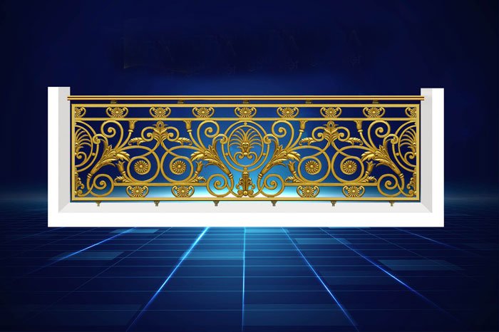 Villa Cast Aluminum Balcony