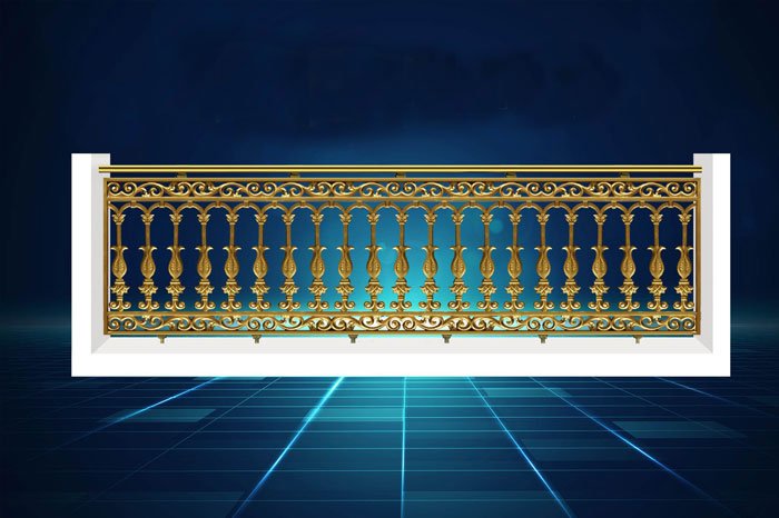 Villa Cast Aluminum Balcony