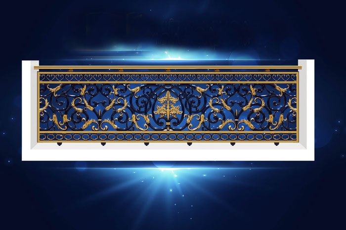Villa Cast Aluminum Balcony