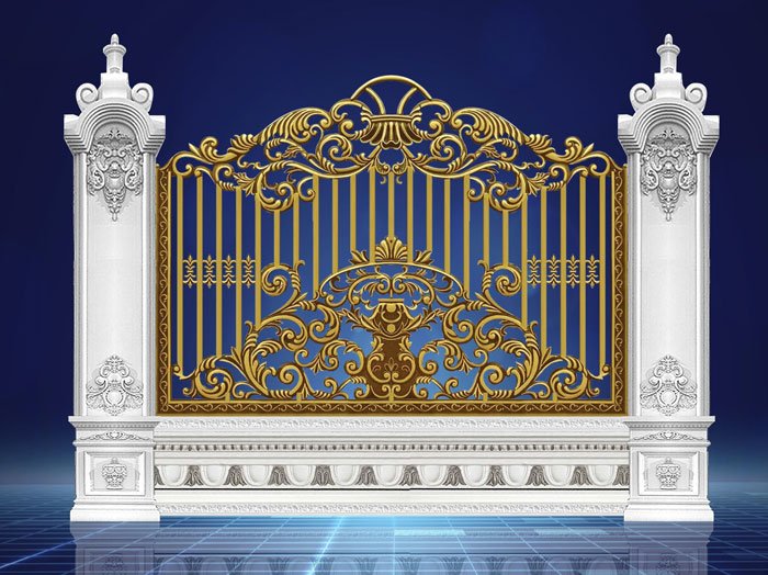 Villa Cast Aluminum Fence