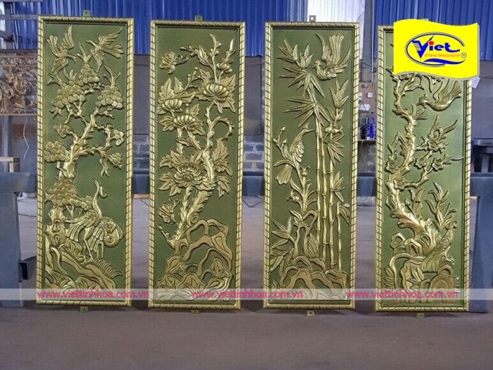 Cast Aluminum Paintings
