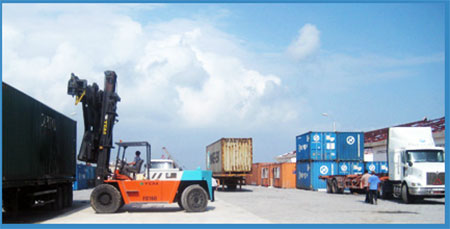 Container transport