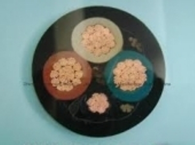 Rubber electric cable