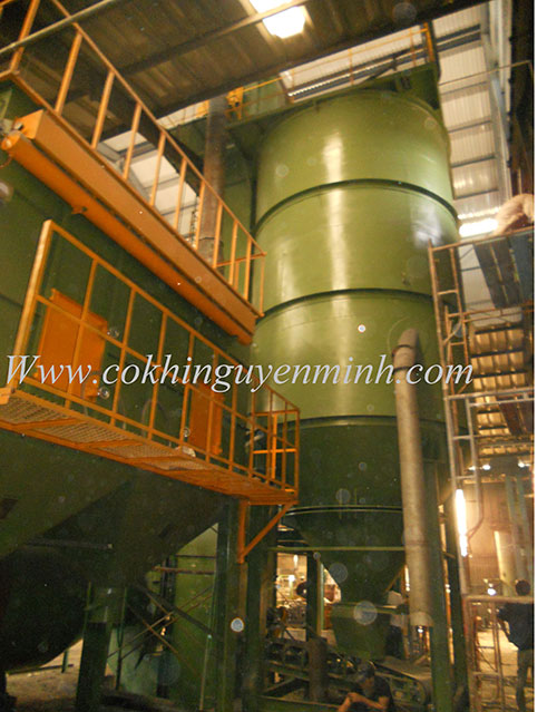 Dust treatment system