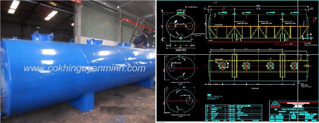 Elliptical tank