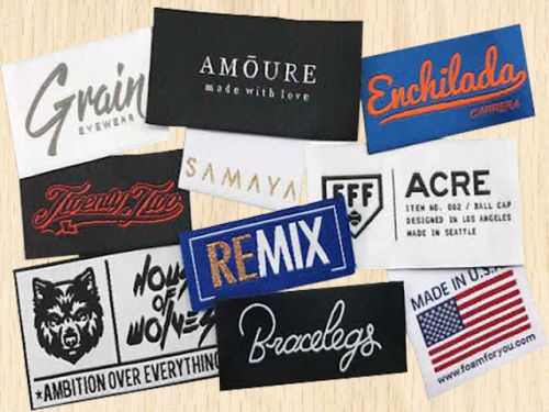 Woven label