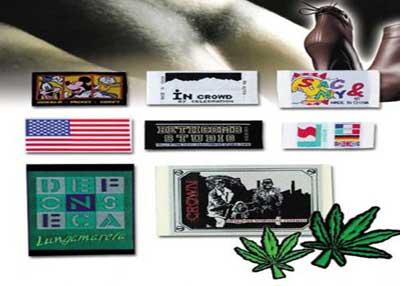Woven labels