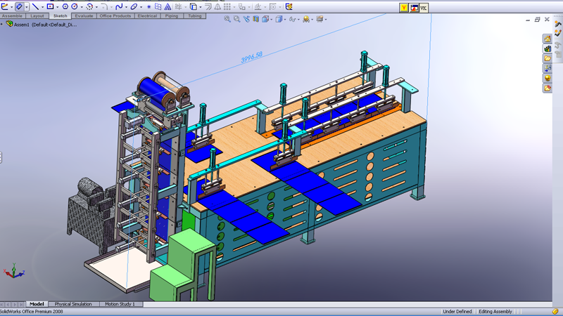 Machinery designing