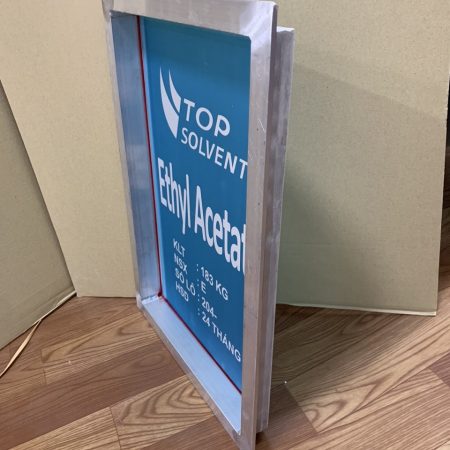Screen exposure for edged printing frames