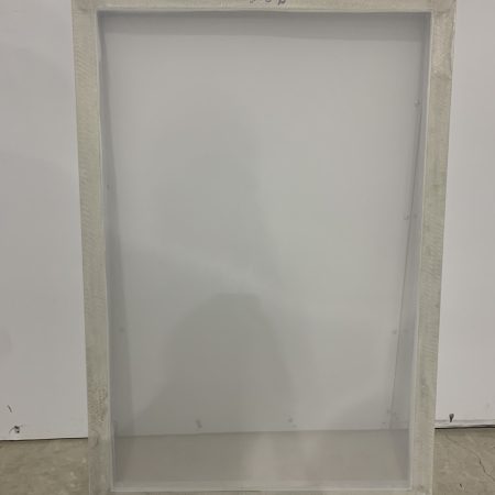Mesh stretching for flat-surface printing frames