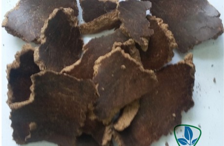 Black cashew nut meal in pieces