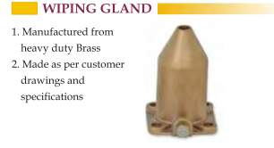 Wiping gland