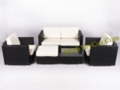 Poly- rattan Sofa