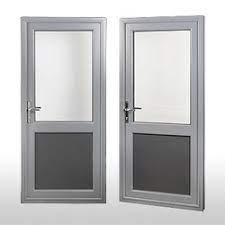 Aluminum door