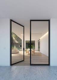 Glass door