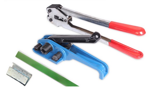 Plastic strapping tools