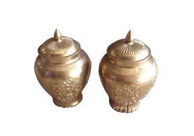 Bronze alter vase