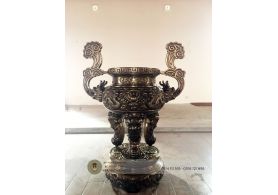Bronze incense burners