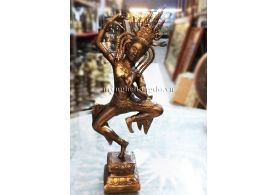 Apsara statue