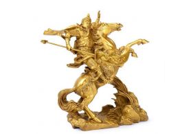Bronze Quan Vu statue