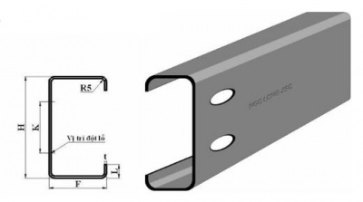 C Shaped Steel