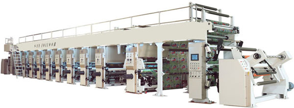 Rotogravure printing machines