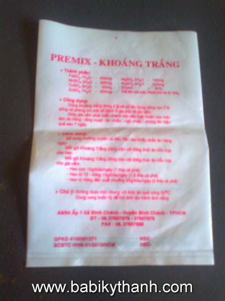 PE bags