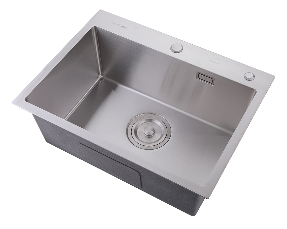 Stainless steel kitchen sink - 6045-A