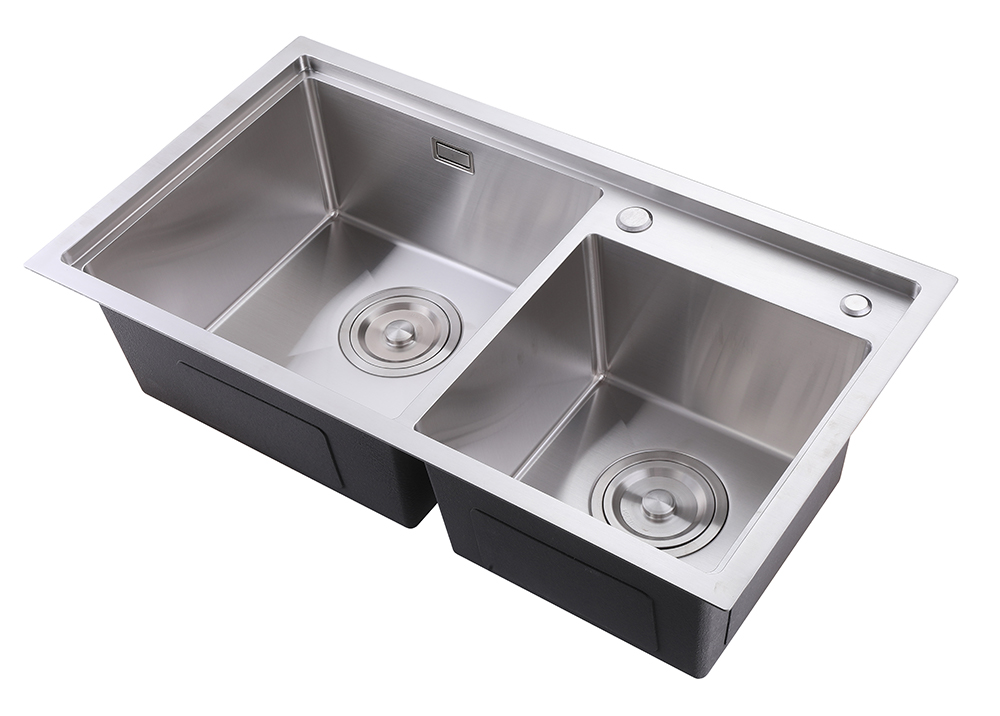 Stainless steel kitchen sink - 8245-AB