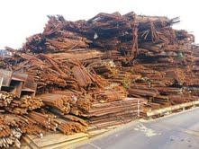 Screwed steel