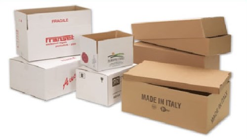 Flexo printing cardboard boxes