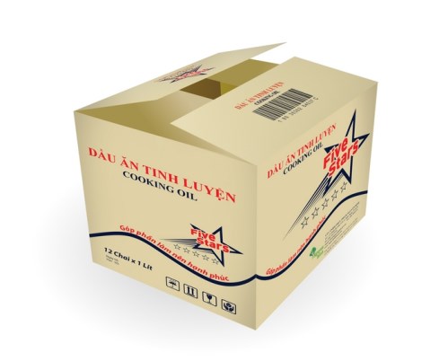 Flexo printing cardboard boxes