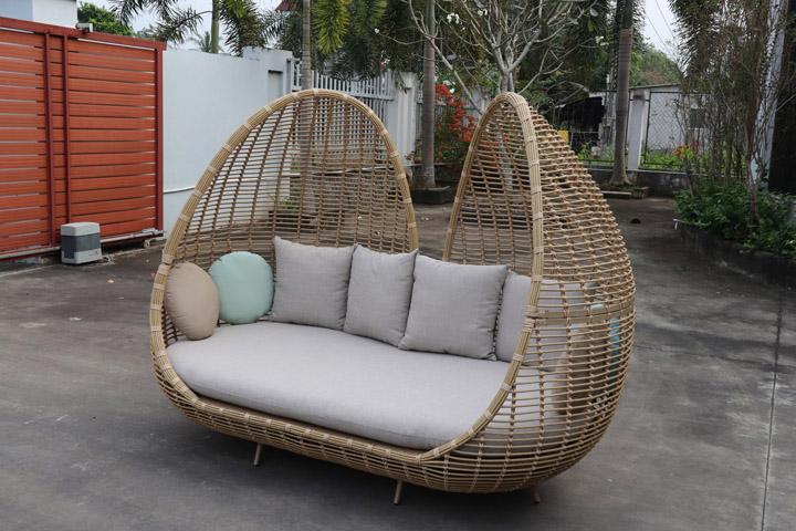 Poly Rattan Daybed- PRSB-096
