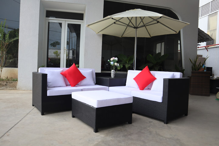 Poly Rattan Sofa Set- PRSF-002