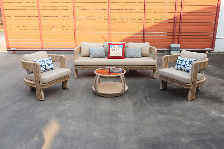 Poly Rattan Sofa Set- PRSF-213