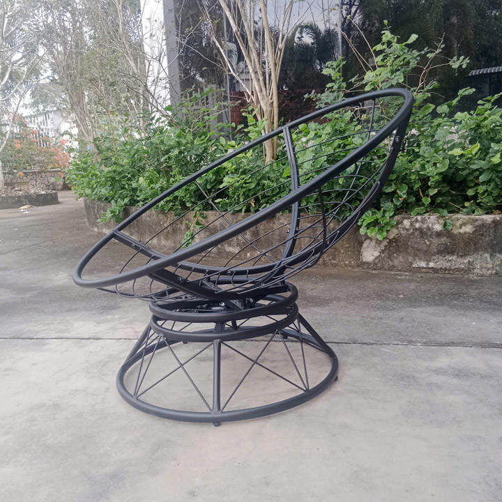 Poly Rattan Swivel Chair- SWC-004