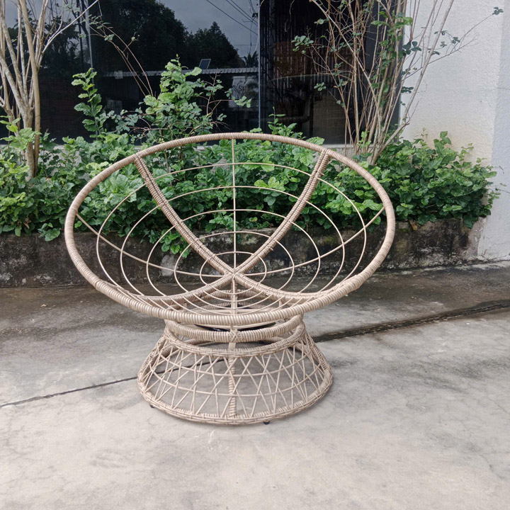 Poly Rattan Swivel Chair- SWC-004