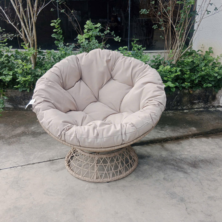 Poly Rattan Swivel Chair- SWC-004