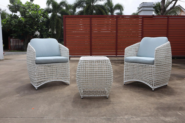Poly Rattan Coffe Set- PRCF-TLAK