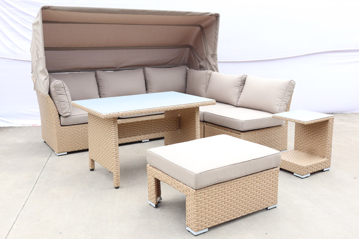Poly Rattan Sofa Set- Berm 6