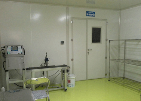 Clean room constructing